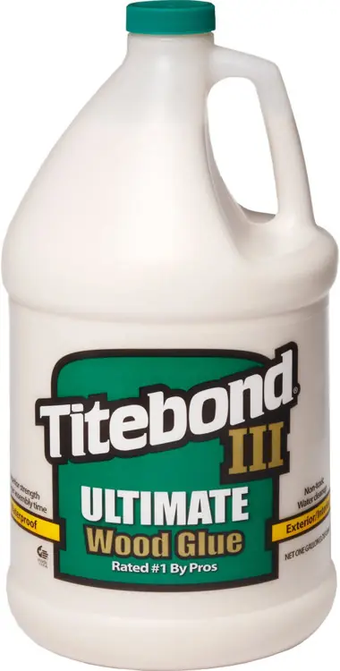 Professional Grade TITEBOND Tan,Wood Glue,128.00 oz. 1416