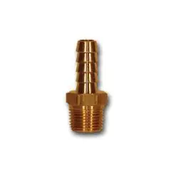 Affordable Mid-America Fittings LF29-86 Rigid Adapter, 1/2 in Hose x 3/8 in MPT, Brass