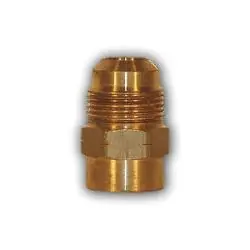 Midland Metal 601-612 MAF/USA FFL x MFL Flare Adapters, MAF/USA FLARE, 3/8Ffl x 3/4Mfl Flare Adapter, MAF/USA Brass Fittings Special Offer