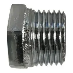 AMC 81110-0604 Hex Bushing, 3/8 in MPT x 1/4 in FPT, Brass, Chrome-Plated Discount