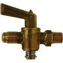 Express Delivery AMC 09204-1008 Shut-Off Cock, 5/8 x 1/2 in Nominal Pipe, Flared x MIP, Brass Body