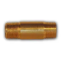 Mid-America Fittings LF113-824 Long Nipple, 1/2 in MPT x 1/2 in MPT, 1-1/2 in, Brass Hot Picks