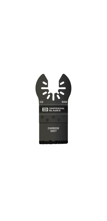 Imperial IBOA640-1 IMPERIAL BLADES ONE-FIT 1-1/4" Carbide Grit Plunge Cut Blade, 1PK In Demand