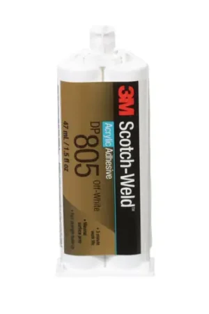 Sale SCOTCH-WELD Acrylic Adhesive,Dual-Cartridge,1.5 oz. 805
