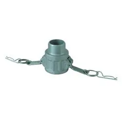 Seasonal Sale Buchanan Rubber CGB-400-A1S Cam and Groove Coupler with Stainless Steel Handle, 4 in Type B x 4 in MNPT, Aluminum