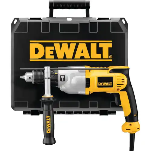 Limited Time Dewalt DWD520K Heavy-Duty 1/2" Vsr Pistol Grip Hammerdrill Kit
