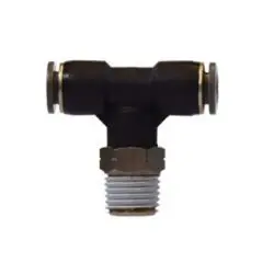 Flash Sale Midland Metal 272PPSC-2.5B Swivel Male Branch Tee, Composite Body Push In Fittings, 5/32 x 1/4 Plastic Pp Swvl Branch Tee, Brass Fittings