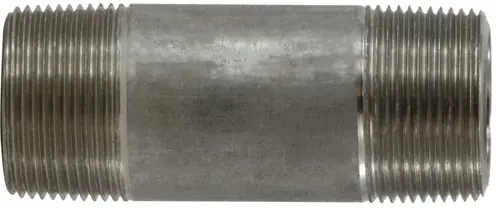 Trending Midland Metal 52121 Seamless Pipe Nipple, 1-1/4 in MPT x 1-1/4 in MPT, 2 in L, Stainless Steel, SCH 80 Schedule