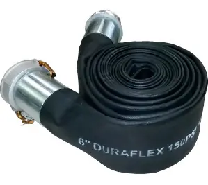 Buy Today Midland Metal DURFL-300-CASSP Duraflex Rubber Layflat Assembly, SUCTION AND DISCHARGE, 3 x50‘ Duraflex + C-E Camlock Pre-, Buchanan Hose
