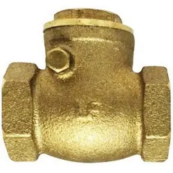 Markdown Midland Metal 940358LF Swing Check Valve, 2-1/2 in Nominal, FIP x FIP, Brass Body, Import