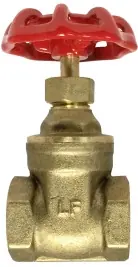 Midland Metal 940139LF Gate Valve, 3 in Nominal, FIP x FIP, 200 psi WOG Pressure, Forged Brass Body Big Sale