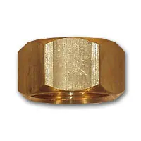 Midland Metal GHNH MAF/USA Garden Hose Nuts, MAF/USA GARDEN HOSE, 3/4 Hex Garden Hose Nut, MAF/USA Brass Fittings Same Day Shipping