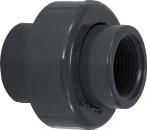 Markdown Midland Metal 898002 FPT Unions, Sch 80 PVC Fittings, 1/4 Fip Sch80 Pvc Union, Plumbing Accessories
