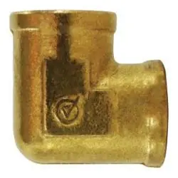 Latest AMC 706200-08 90 deg Pipe Elbow, 1/2 in FIP x 1/2 in FIP, Brass