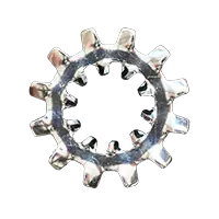 Cheap 1/2" x 1.260/1.220 Internal/External Tooth Lock Washers, Zinc Cr+3, Qty 100