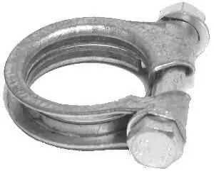 Midland Metal 94061 Exhaust Band Clamp, 2.28 in Minimum Clamp Diameter, 2.4 in Maximum Clamp Diameter, Steel Top Pick