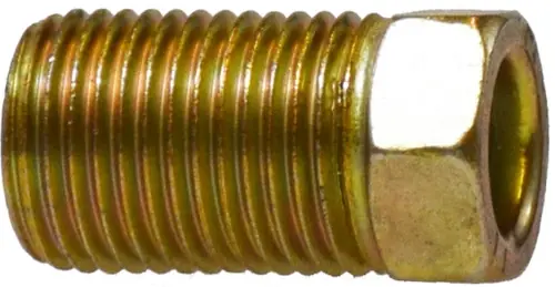 Buy Today Midland Metal 12400 Long Nut, 3/8 in Inverted Flared, Brass