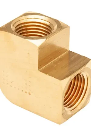 Top Pick Mid-America Fittings 23500X1 90 deg Elbow, 1/16 in FPT x 1/16 in FPT, Brass