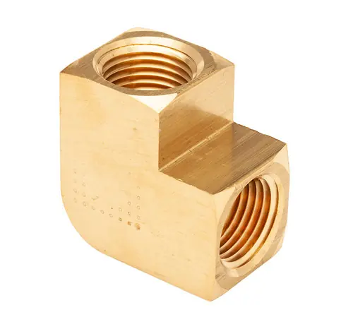 Top Pick Mid-America Fittings 23500X1 90 deg Elbow, 1/16 in FPT x 1/16 in FPT, Brass