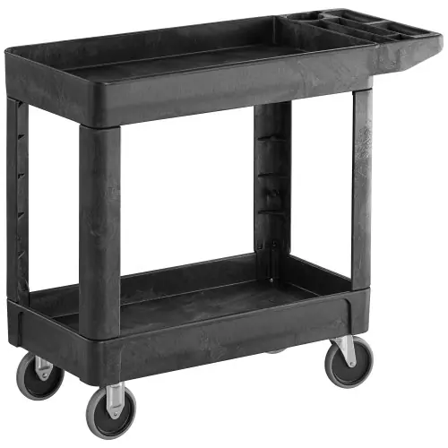 New Release RUBBERMAID Utility Cart,500 lb. Load Cap. FG450089BLA
