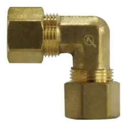 Flash Sale Mid-America Fittings LF265X6 Union Elbow, 3/8 in Compression x 3/8 in Compression, Brass