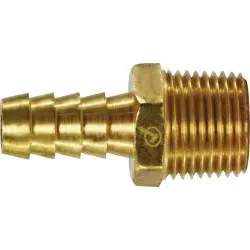AMC 707001-1008 Rigid Adapter, 5/8 in Hose Barbed x 1/2 in MNPTF, Brass Don't Miss Out
