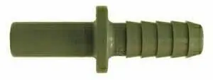 Affordable Midland Metal 20853P Adapter, 1/4 in Push-On Hose Stem x 3/16 in Hose Barbed, Polypropylene