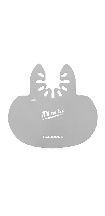Milwaukee Tool 49-25-2222 Mushroom Sealant Scraper Universal Fit Oscillating Multi-Tool Blade (5 PK) Final Sale