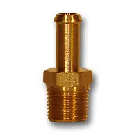 Brand New Midland Metal 29SB-42 Single Barb to Male Pipe, MAF/USA HOSE BARB, 1/4 Hid x 1/8 Mpt Single Barb, MAF/USA Brass Fittings