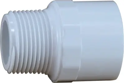 Discount Midland Metal 55751 Adapter, 3/4 in Slip x 3/4 in MIP, PVC