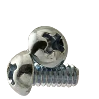 8-32 x 1" Machine Screws, Phillips Round Head, Zinc Cr+3, Full Thread, Qty 100 Get Yours