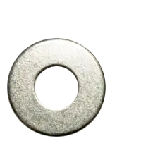 Factory Price 3/16" USS Flat Washers, Zinc Cr+3, Low Carbon Steel, Qty 5