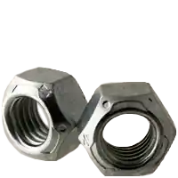 5/8"-18 Hex Lock Nuts, All Metal, Grade C, Zinc & Wax Cr+3, Medium Carbon Steel, Qty 50 Buy Today