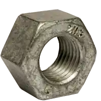 While Supplies Last 1 1/2"-6 Heavy Hex Nuts, Hot-Dipped Galvanized HDG, Grade 2H, Coarse (UNC), A194 / SA 194, Qty 10