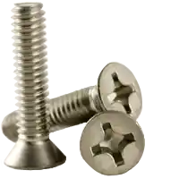 One Day Deal 4-40 x 1/4" Machine Screws, Phillips Flat Head, 18-8 Stainless Steel A2, Full Thread, Coarse (UNC), Qty 1000