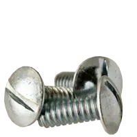 8-32 x 3/8" Machine Screws, Slotted Truss Head, Zinc Cr+3, Full Thread, Qty 100 Sale