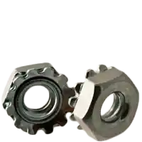 4-40 External Tooth K-Lock Hex Lock Nut, Zinc Cr+3, Qty 100 One Day Deal