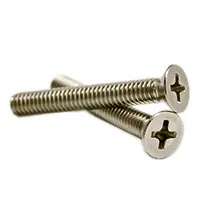 5/16"-18 x 1 1/4" Machine Screws, Phillips Flat Head, 316 Stainless Steel, Full Thread, Qty 100 New Arrival
