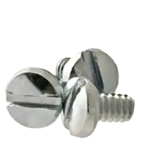 6-32 x 1/8" Machine Screws, Slotted Binder Undercut, Zinc Cr+3, Full Thread, Coarse (UNC), Qty 100 New Arrival