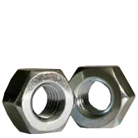 1 1/4"-7 Heavy Hex Nuts, Grade A, A563, Zinc Cr+3, Coarse (UNC), Qty 10 Popular