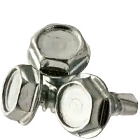 6-20 x 3/8" Self-Drilling Screws, Phillips Pan Head, 2 Point, Zinc Cr+3, Full Thread, Qty 100 Factory Price