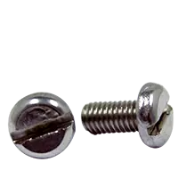 Best Seller M4-0.70 x 12 mm Machine Screws, Slotted Pan Head, 18-8 Stainless Steel A2, Full Thread, DIN 85, Qty 1000