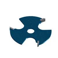 Bosch 85529M 1/8 In. Carbide Tipped 3-Wing Slotting Cutter Bit Hassle-Free Returns