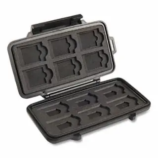 Certified Pelican 009150-0100-110 0915 Sd Card Case Blk