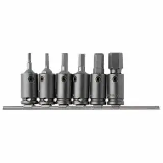 Apex APH38 8-Pc. 3/8Drive Socket Headbit & Adapter S (1 ST) Brand New