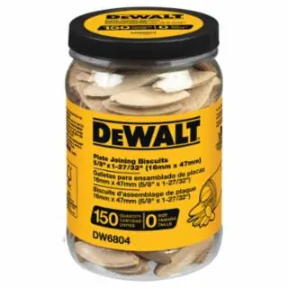 Dewalt DW6804 Tube Biscuits - Size 0 (1 JR) Express Delivery
