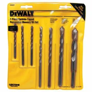 Dewalt DW5207 7-Pc. Premium Percussionmasonry Dri (1 ST) Popular
