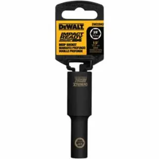Special Discount Dewalt DW22842 3/8" Deep Impact Ready Socket 1/2" Drive