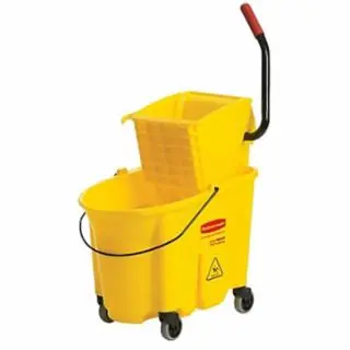 Rubbermaid Commercial FG758088YEL 35 Qt Wavebrake 2 Sp Bucket Wringer Yel Holiday Sale