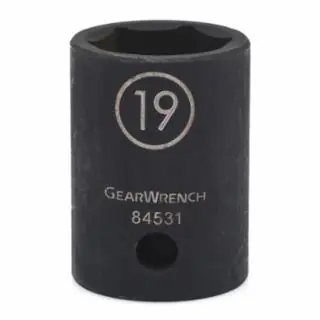 Markdown Gearwrench 84535N 1/2" Drive 6 Point Standard Impact Metric Socket 23 mm